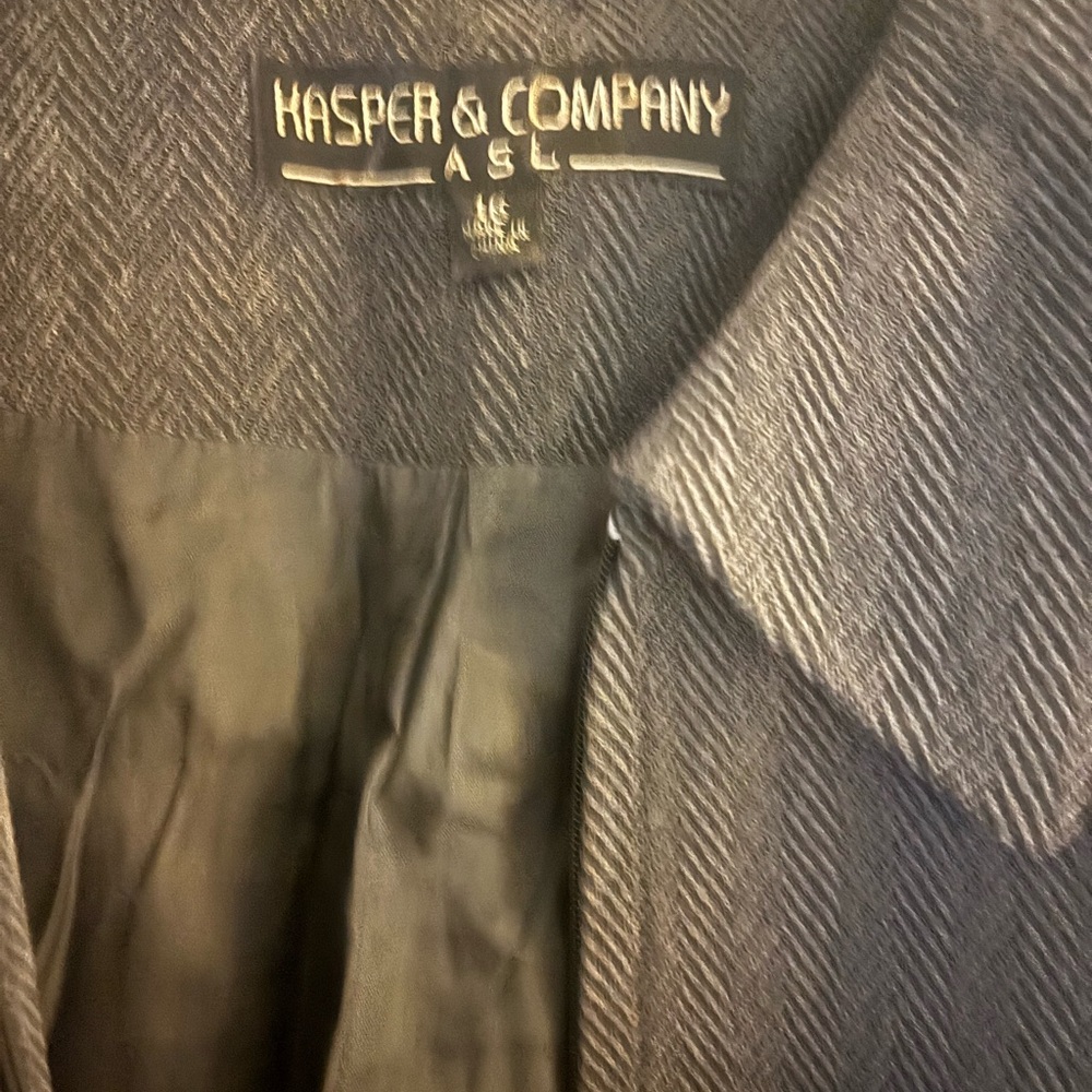 Kasper & Company Charcoal suit